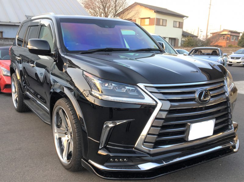 LEXUS LX ELFORDエアロ取付！② 鈑金修理、カスタムの事なら岐阜の